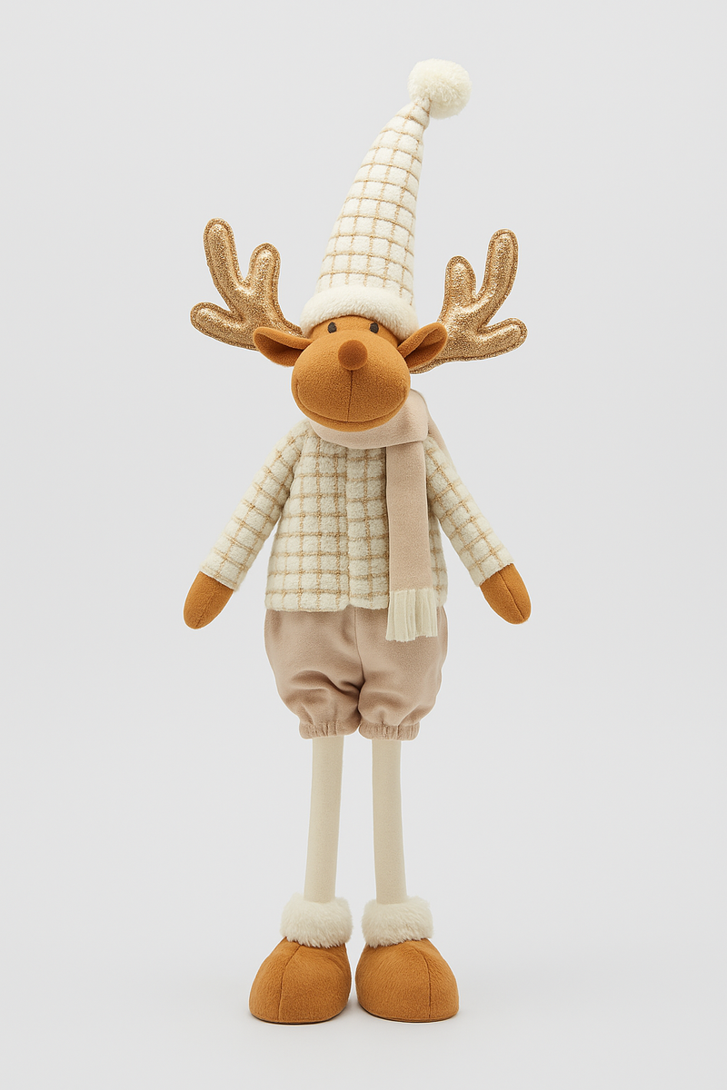 EDG Enzo De Gasperi | Decorazione in tessuto stile renna Natale 2025