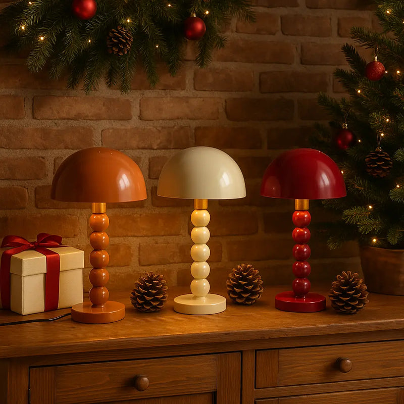 EDG Enzo De Gasperi | Lampada da tavolo con stelo a sfere Natale 2025