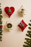 EDG Enzo De Gasperi | Mensola in stile seme carte da poker Natale 2025