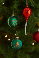 EDG Enzo De Gasperi | Macaron decorativi in vetro Natale 2025