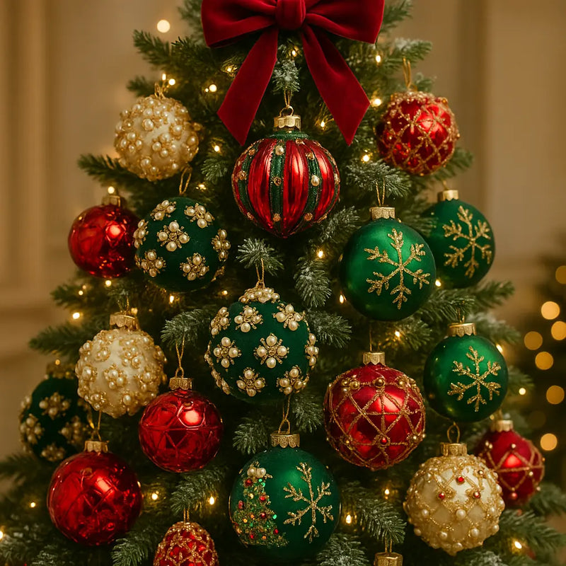 EDG Enzo De Gasperi | Palla decorativa mille perle Natale 2025