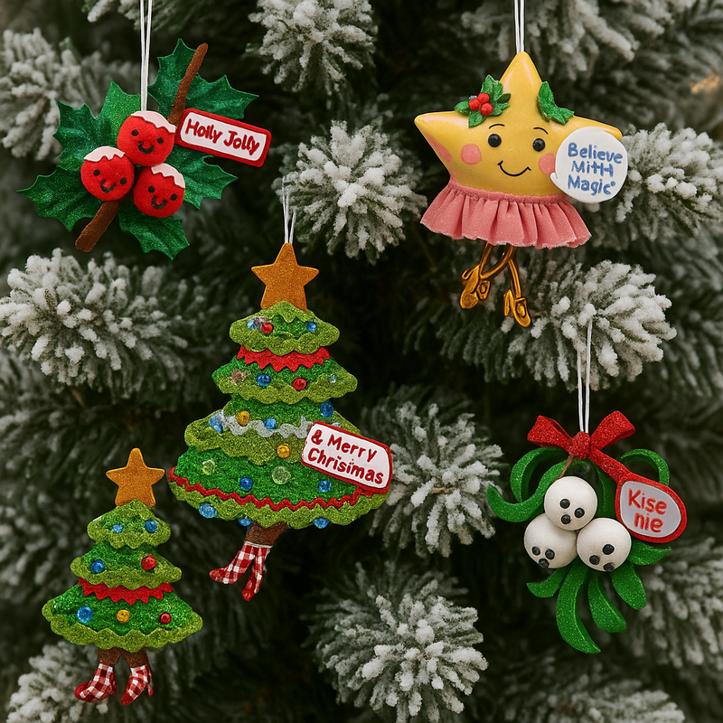 EDG Enzo De Gasperi | Decorazione Natalizia in tessuto Natale 2025