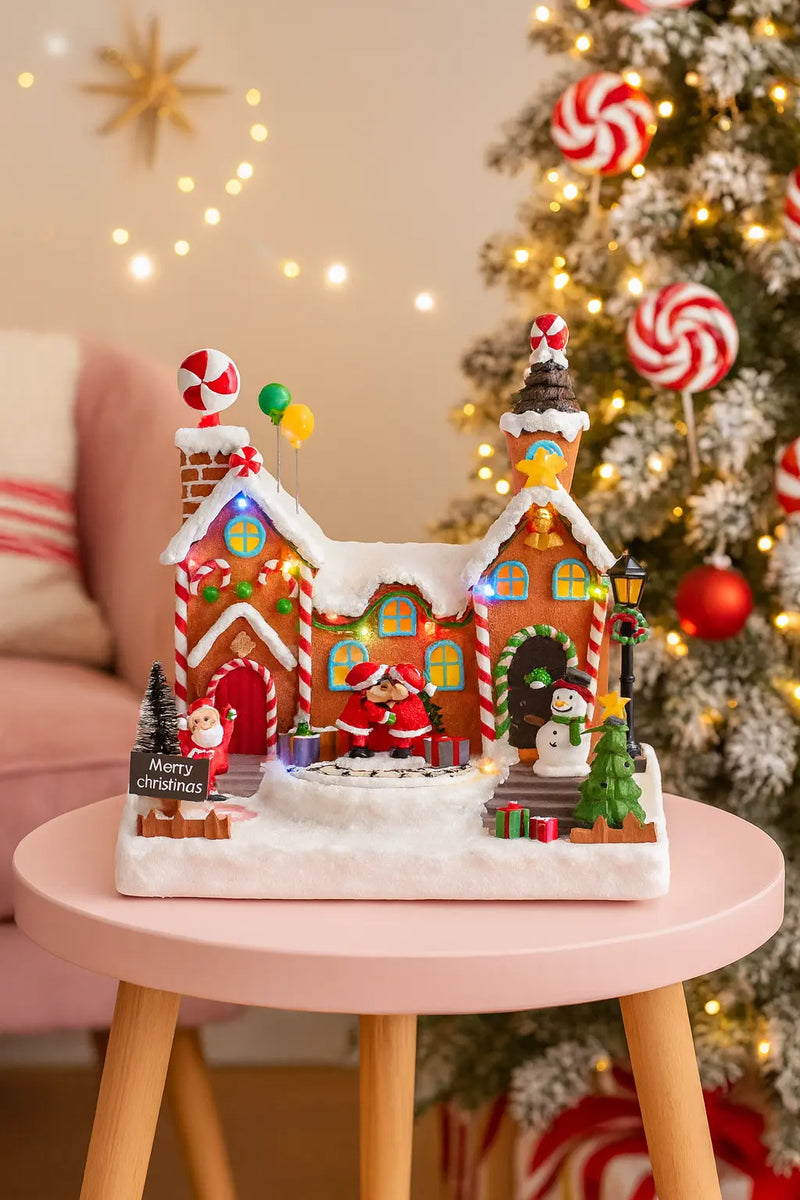 Timstor Carillon Villaggio Animato Candy  con Led  🎄 Natale 2025