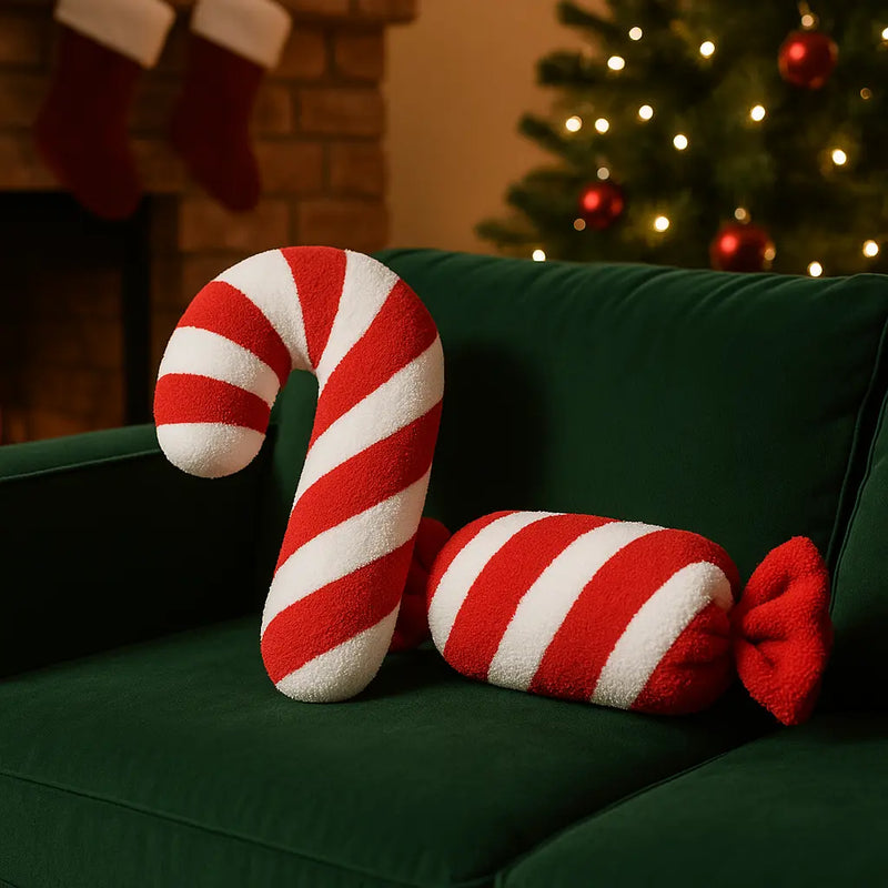 Timstor | Cuscino Natalizio a Caramella Natale 2025
