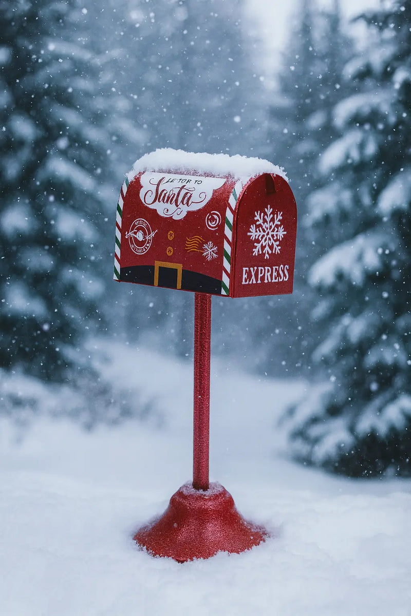 Cassetta Postale decorativa in metallo Natale 2025 Timstor