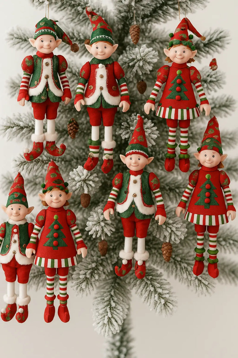 Timstor Decoro Elfo in Tessuto Morbido 🎄 Natale 2025