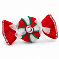 EDG Enzo De Gasperi | Caramella Decorativa Natalizia in Tessuto Ø 29 cm – 2 Colori