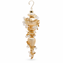 EDG Enzo De Gasperi | Fuso barocco decorativo in vetro Natale - 4 Decori