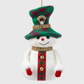 EDG Enzo De Gasperi | Pupazzo di Neve Decorativo Natalizio H 21 cm – 2 Colori
