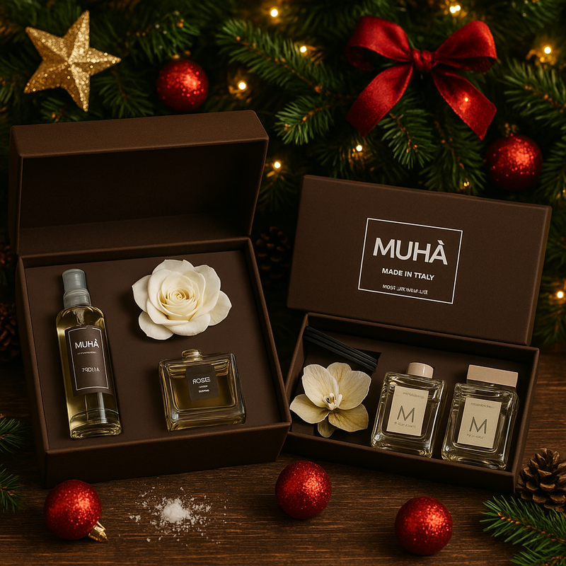 Muhà | Confezione regalo diffusore + Perfume "Magnolia"