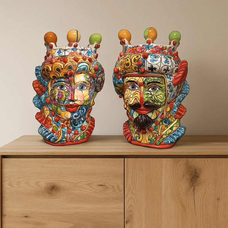 Testa di Moro Mediterranea Sicily Art Verus Caltagirone