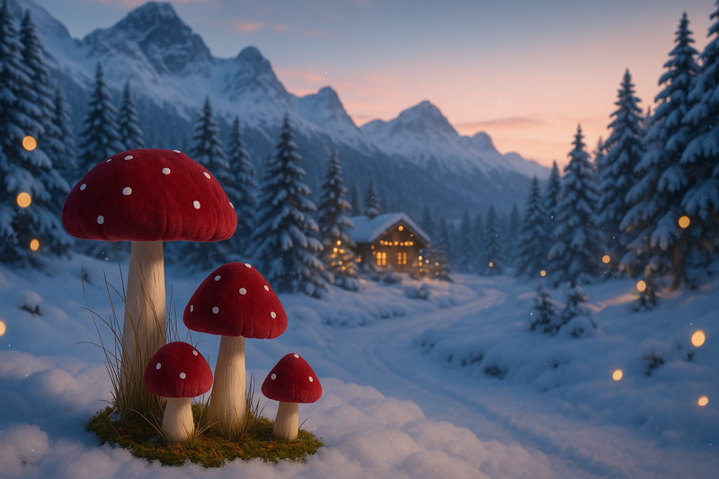 EDG Enzo De Gasperi | Fungo decorativo Natale 2025