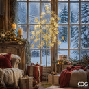 EDG Enzo De Gasperi | Faggio Ciuffi con LED Natalizio H 150 cm