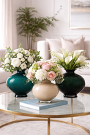 Onlylux | Vaso Aurora Opale in vetro soffiato H 30