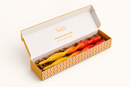 WD Lifestyle | Set 2 candele torchon bicolore