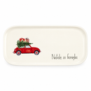 Simple Day Piatto Natalizio in Gres Effetto Organico – 6 Decori