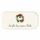 Simple Day Piatto Natalizio in Gres Effetto Organico – 6 Decori