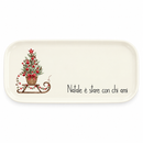 Simple Day Piatto Natalizio in Gres Effetto Organico – 6 Decori