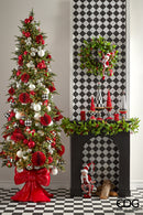 EDG Enzo De Gasperi | Palla decorativa stile scacchi Natale 2025