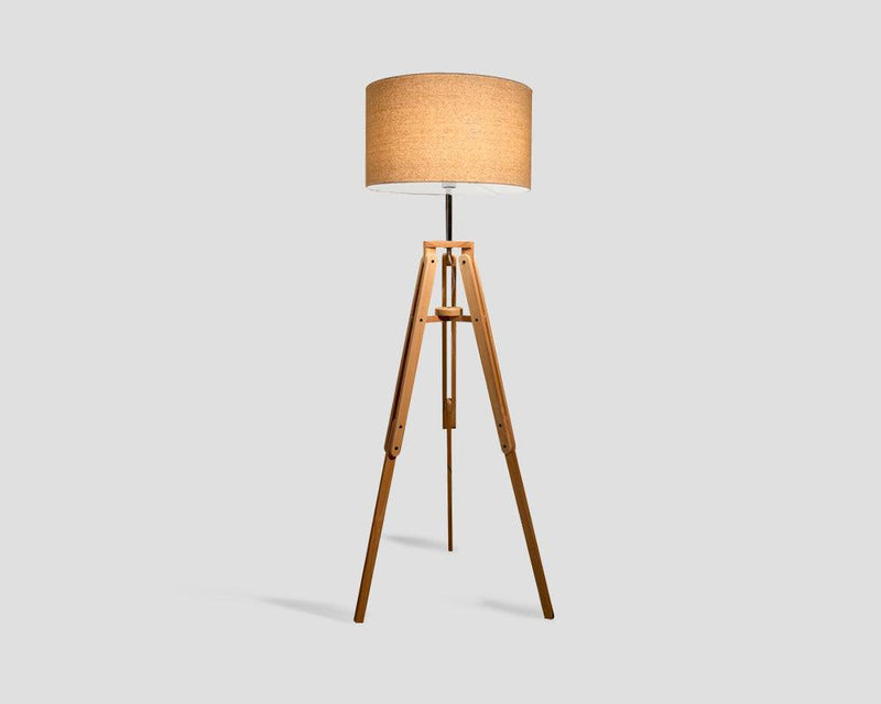 Piantana in Legno Dialma Brown