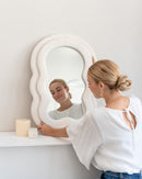 Flamingueo Specchio Teddy Charlie da appoggio