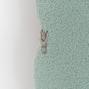 Flamingueo | Specchio Wavy Mirror Charlotte Ondulato da Parete e da Terra in tessuto