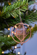 Vesta Kit 3 Decorazioni Natalizie in cristallo acrilico