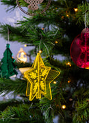 Vesta Kit 3 Decorazioni Natalizie in cristallo acrilico