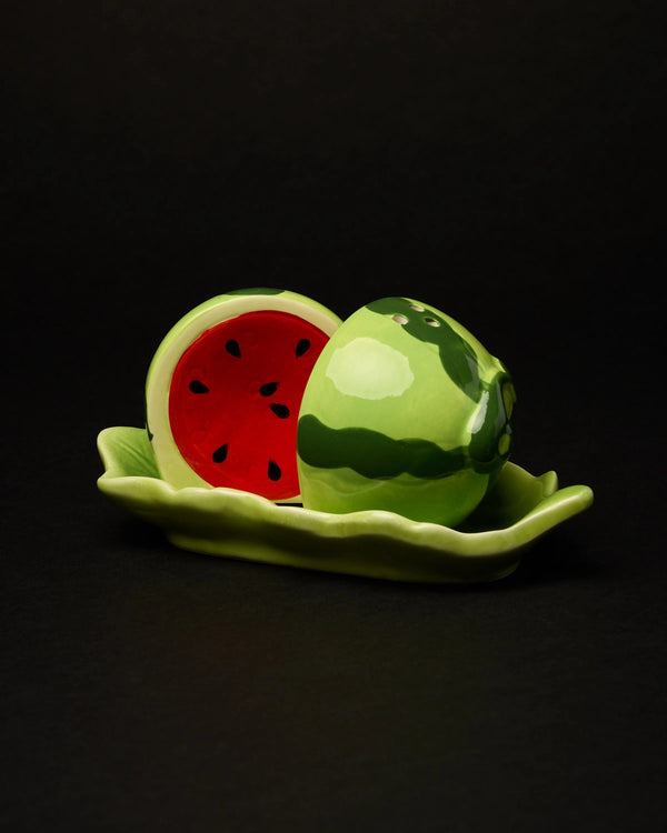 Blogo Design Set Dispenser Sale e Pepe Tema Frutta In Resina