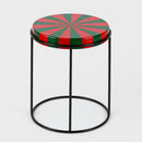 EDG Enzo De Gasperi | Tavolo rotondo bicolore decorativo Natale 2025