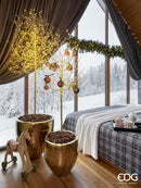 EDG Enzo De Gasperi | Faggio Ciuffi Gold Natalizio H 210 cm