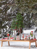 Enzo De Gasperi Decoro Calze Elfo in Vetro Natale 2025