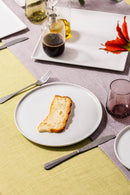 Servizio Piatti 18 pz. Porcellana Silk Tahiti Galbiati