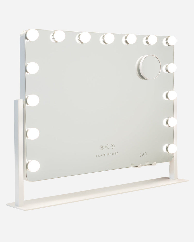 Flamingueo Specchio Trucco Lily con Luci LED da appoggio