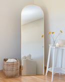 Flamingueo | Specchio da Terra/e Parete Multiposizione Carrie Oro