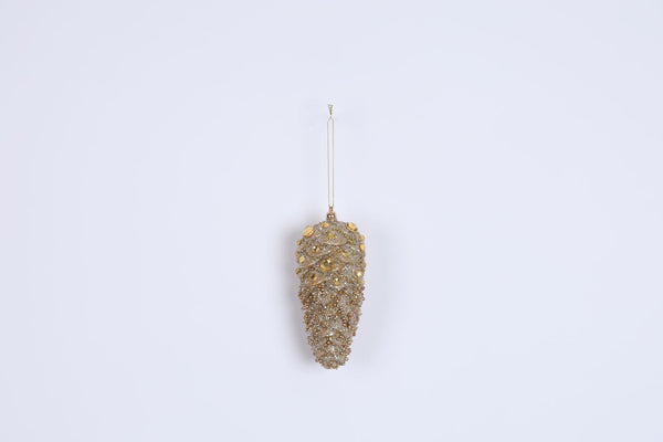 Fiori di Lena | Glitter pinecone hanger Natale 2025