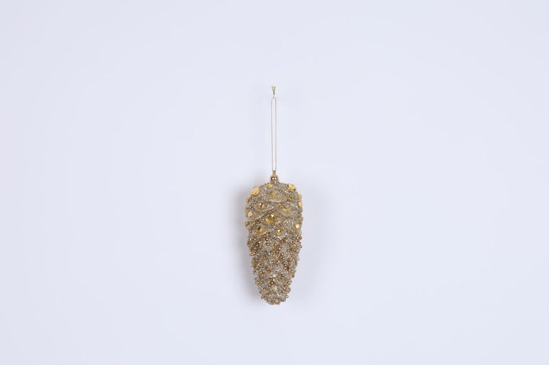 Fiori di Lena | Glitter pinecone hanger Natale 2025