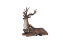 Fiori di Lena | Cervo marrone in resina Natale 2025