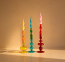 WD Lifestyle | Set 2 candele torchon bicolore