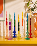 WD Lifestyle | Set 2 candele torchon bicolore