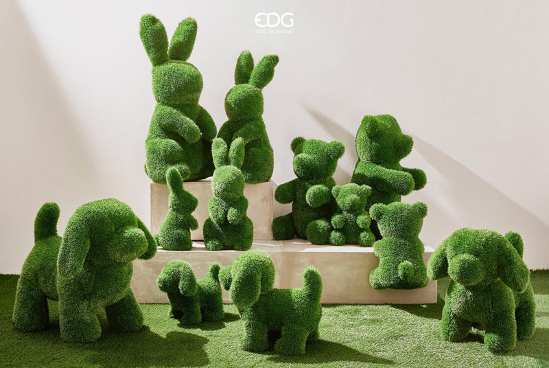 EDG Enzo De Gasperi Decoro Orso Erba per Esterno