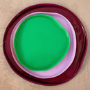 Set 2 Piatti in vetro Ø 21 cm Balat Line WD Lifestyle