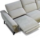 Divano angolare Kore con seduta e poggiatesta Reclyner Bruma Italia