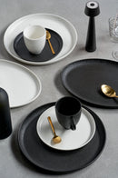 Galbiati Milano | Piatto piano in porcellana Fusion