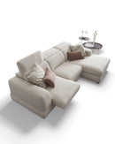 Divano Graffiti con Chaise Longe con sedute estraibili e poggiatesta  reclinabile Le Comfort