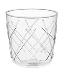 Set Bicchieri Lollipop 6 pz. vetro con decoro Fatti a Mano Galbiati