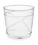 Set Bicchieri Lollipop 6 pz. vetro con decoro Fatti a Mano Galbiati