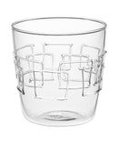 Set Bicchieri Lollipop 6 pz. vetro con decoro Fatti a Mano Galbiati