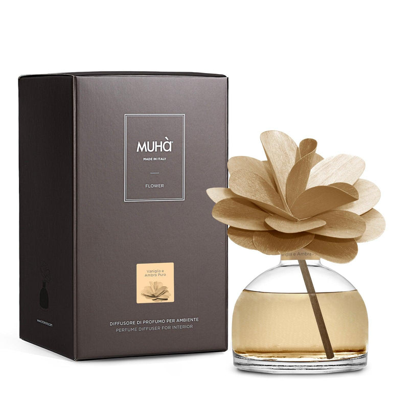 Muhà Profumatore Ambiente Flower 200 ml. Bottiglia Vetro