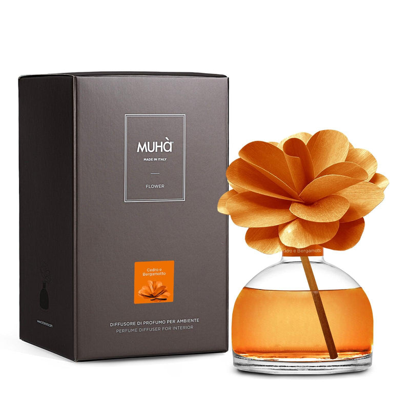 Muhà Profumatore Ambiente Flower 200 ml. Bottiglia Vetro